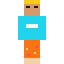 Podgląd z przodu: Surfer